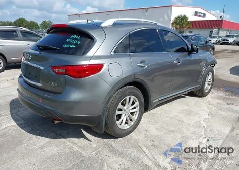 2013 Infiniti Fx37 from USA, damaged, VIN JN8CS1MU0DM140711